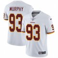 Washington Redskins #93 Trent Murphy White Vapor Untouchable Limited Player NFL Jersey