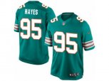 Miami Dolphins #95 William Hayes Limited Aqua Green Alternate NFL Jersey