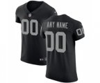 Oakland Raiders Customized Black Team Color Vapor Untouchable Elite Player Football Jersey
