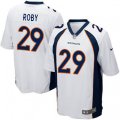 Denver Broncos #29 Bradley Roby Game White NFL Jersey