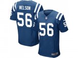 Indianapolis Colts #56 Quenton Nelson Royal Blue Team Color Men Stitched NFL Elite Jersey