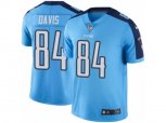 Tennessee Titans #84 Corey Davis Limited Light Blue Rush Vapor Untouchable NFL Jersey