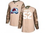 Colorado Avalanche #52 Adam Foote Camo Authentic 2017 Veterans Day Stitched NHL Jersey