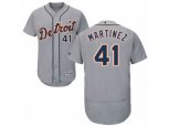 Detroit Tigers #41 Victor Martinez Grey Flexbase Authentic Collection MLB Jersey