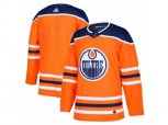 Edmonton Oilers Blank Orange Home Authentic Stitched NHL Jersey