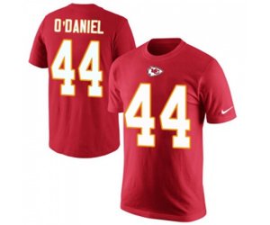 Kansas City Chiefs #44 Dorian O\'Daniel Red Rush Pride Name & Number T-Shirt