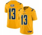 Los Angeles Chargers #13 Keenan Allen Limited Gold Inverted Legend Football Jersey