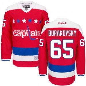 Washington Capitals #65 Andre Burakovsky Authentic Red Third NHL Jersey