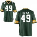 Green Bay Packers #49 Dominique Dafney Nike Green Vapor Limited Player Jersey