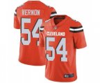 Cleveland Browns #54 Olivier Vernon Orange Alternate Vapor Untouchable Limited Player Football Jersey