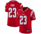 New England Patriots #23 Patrick Chung Limited Red Inverted Legend Football Jersey