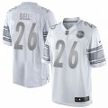 Pittsburgh Steelers #26 Le'Veon Bell Limited White Platinum NFL Jersey
