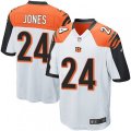 Cincinnati Bengals #24 Adam Jones Game White NFL Jersey