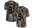 Green Bay Packers #9 DeShone Kizer Limited Camo Rush Realtree NFL Jersey