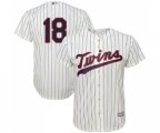 Minnesota Twins #18 Mitch Garver Replica Cream Alternate Cool Base Baseball Jersey