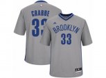 Brooklyn Nets #33 Allen Crabbe Swingman Gray Alternate NBA Jersey