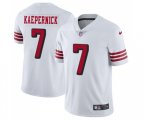 San Francisco 49ers #7 Colin Kaepernick Limited White Rush Vapor Untouchable Football Jersey