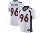Denver Broncos #96 Shelby Harris White Vapor Untouchable Limited Player NFL Jersey