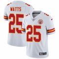 Kansas City Chiefs #25 Armani Watts White Vapor Untouchable Limited Player NFL Jersey