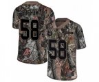 Indianapolis Colts #58 Tarell Basham Limited Camo Rush Realtree NFL Jersey