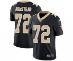 New Orleans Saints #72 Terron Armstead Black Team Color Vapor Untouchable Limited Player Football Jersey