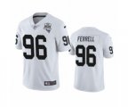 Las Vegas Raiders #96 Clelin Ferrell White 2020 Inaugural Season Vapor Limited Jersey