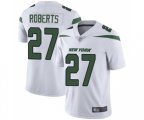 New York Jets #27 Darryl Roberts White Vapor Untouchable Limited Player Football Jersey