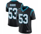 Carolina Panthers #53 Brian Burns Black Team Color Vapor Untouchable Limited Player Football Jersey