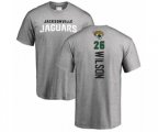 Jacksonville Jaguars #26 Jarrod Wilson Ash Backer T-Shirt
