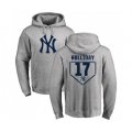 New York Yankees #17 Matt Holliday Gray RBI Pullover Hoodie