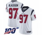 Houston Texans #97 Angelo Blackson White Vapor Untouchable Limited Player 100th Season Football Jersey