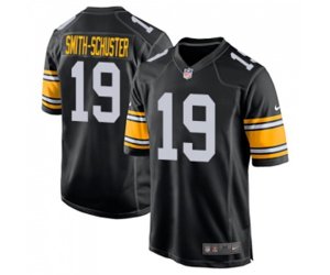 Pittsburgh Steelers #19 JuJu Smith-Schuster Game Black Alternate Football Jersey