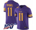 Minnesota Vikings #11 Laquon Treadwell Limited Purple Rush Vapor Untouchable 100th Season Football Jersey