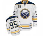 Reebok Buffalo Sabres #95 Justin Bailey Authentic White Away NHL Jersey