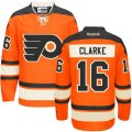 Philadelphia Flyers #16 Bobby Clarke Premier Orange New Third NHL Jersey