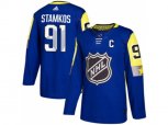 Tampa Bay Lightning #91 Steven Stamkos Royal 2018 All-Star Atlantic Division Authentic Stitched NHL Jersey