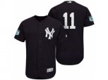 New York Yankees #11 Brett Gardner 2017 Spring Training Flex Base Authentic Collection Stitched Baseball Jersey