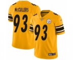 Pittsburgh Steelers #93 Dan McCullers Limited Gold Inverted Legend Football Jersey