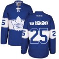 Toronto Maple Leafs #25 James Van Riemsdyk Premier Royal Blue 2017 Centennial Classic NHL Jersey