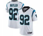 Carolina Panthers #92 Vernon Butler White Vapor Untouchable Limited Player Football Jersey