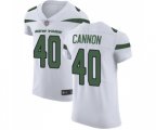 New York Jets #40 Trenton Cannon White Vapor Untouchable Elite Player Football Jersey