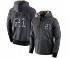 Tennessee Titans #21 Malcolm Butler Stitched Black Anthracite Salute to Service Player Performance Hoodie
