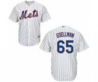 New York Mets Robert Gsellman Replica White Home Cool Base Baseball Player Jersey