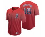 Boston Red Sox Andrew Benintendi Red Fade Nike Jersey