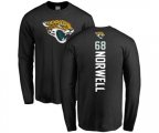 Jacksonville Jaguars #68 Andrew Norwell Black Backer Long Sleeve T-Shirt
