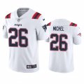 New England Patriots #26 Sony Michel White 2020 Vapor Limited Jersey