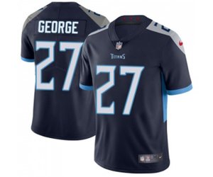 Tennessee Titans #27 Eddie George Light Blue Team Color Vapor Untouchable Limited Player Football Jersey