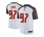 Tampa Bay Buccaneers #97 Vinny Curry White Men Stitched NFL Vapor Untouchable Limited Jersey
