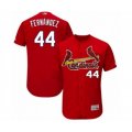 St. Louis Cardinals #44 Junior Fernandez Red Alternate Flex Base Authentic Collection Baseball Player Jersey