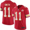 Kansas City Chiefs #11 Alex Smith Red Team Color Vapor Untouchable Limited Player NFL Jersey